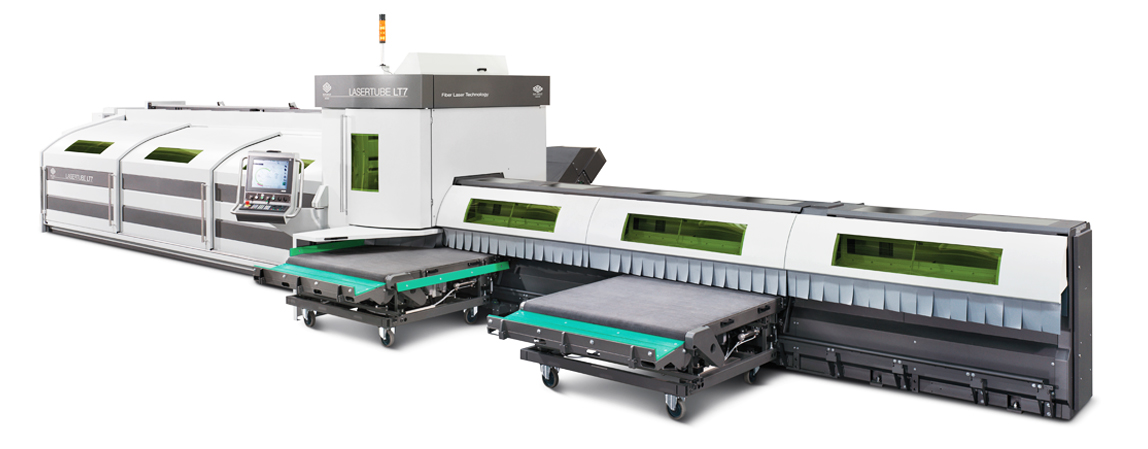 BLM Group LASERTUBE LT7 fiber laser tube cutting cell at CENCAL